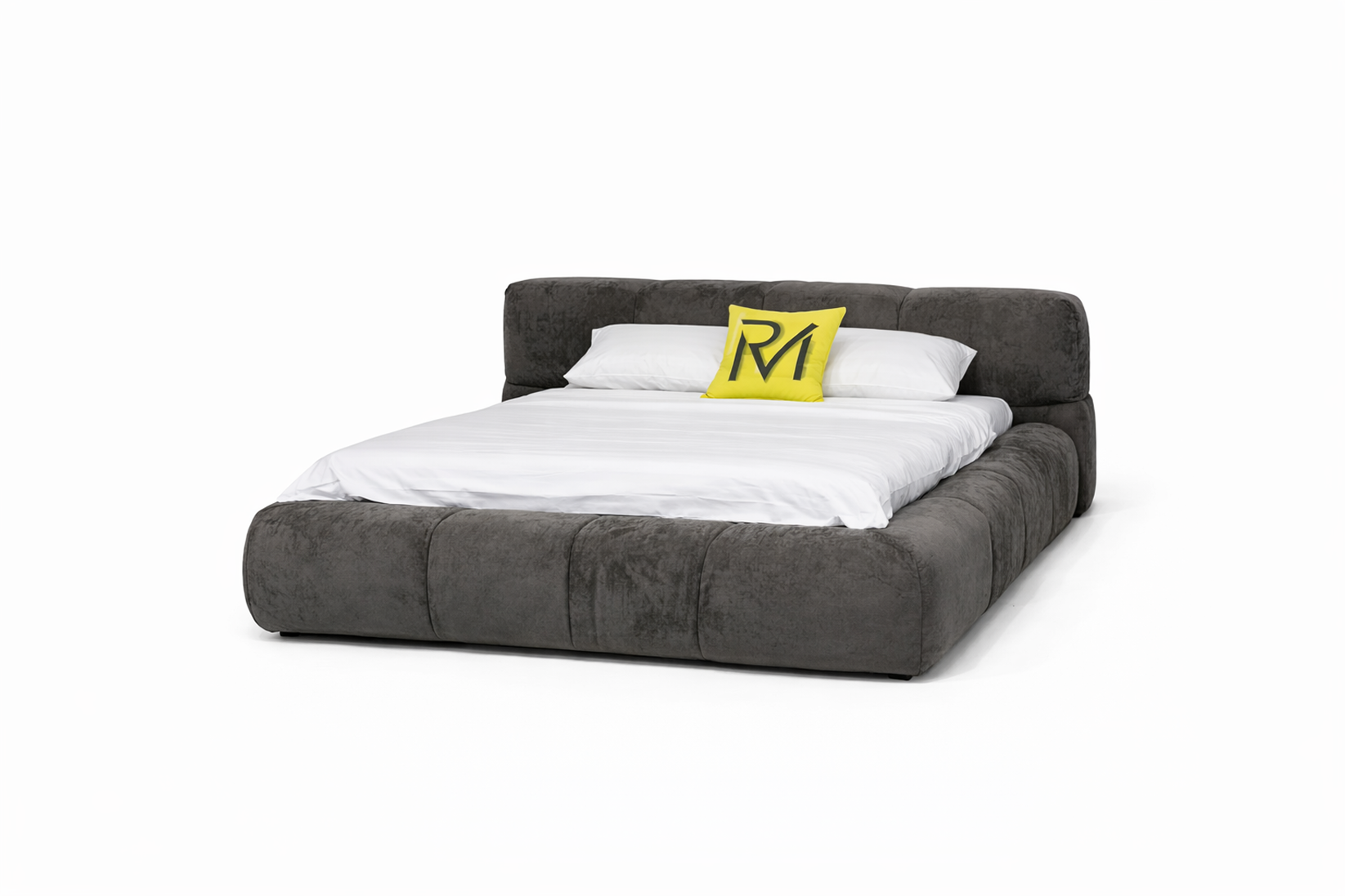 Кровать двуспальная с мягким оголовьем Бонни 160х200 см Кровать двуспальная с мягким оголовьем Бонни 160х200 см