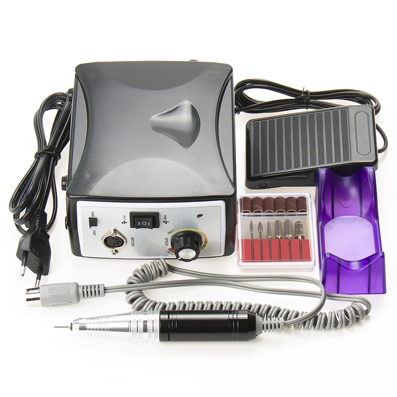 Фрезер для манікюру і педикюру SalonHome Black Set-ZS701 45000 обертів OBZS701