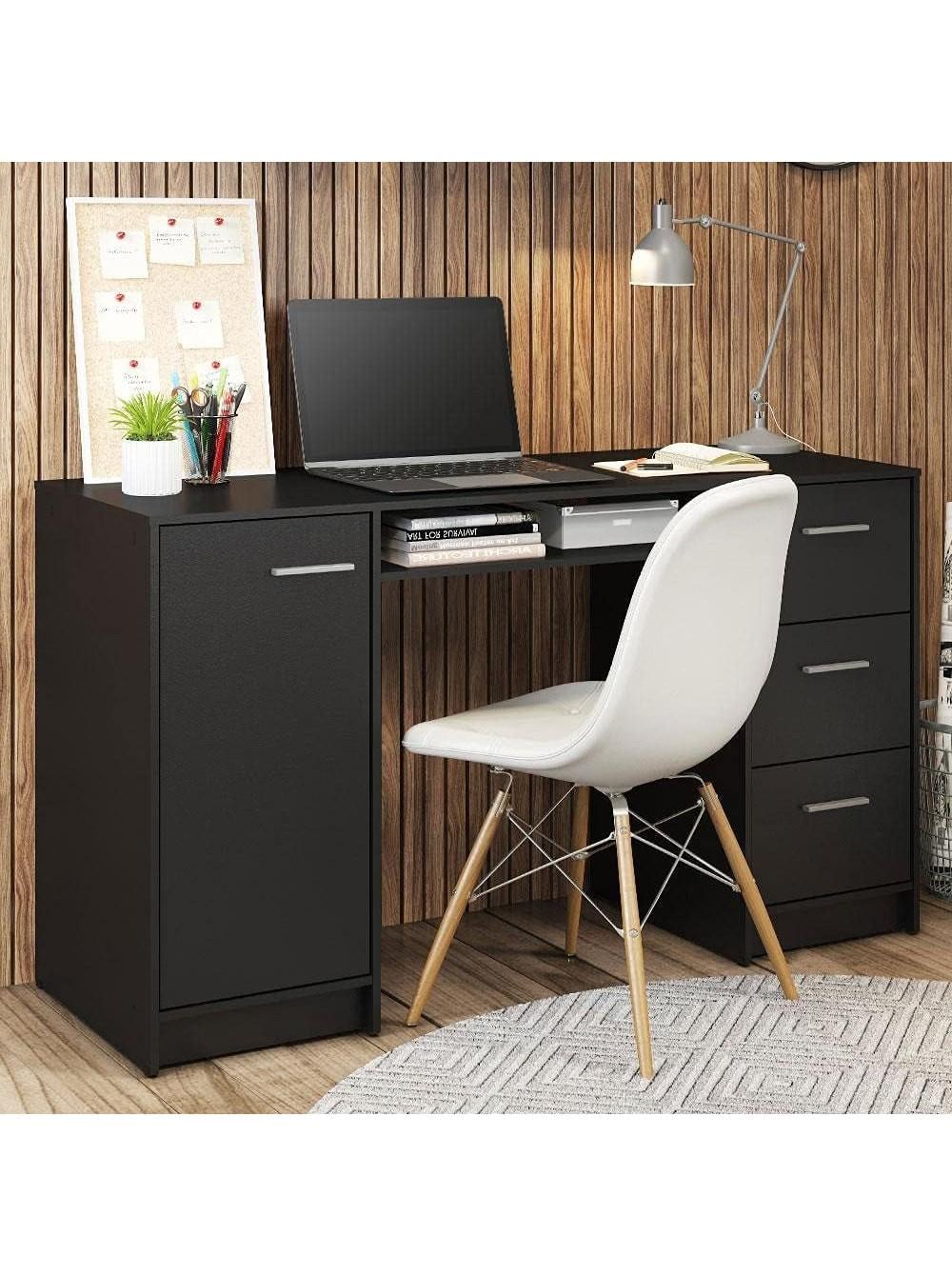 Компьютерный стол MSM Madesa Alaska с 3 ящиками и 1 дверцей (OF004)