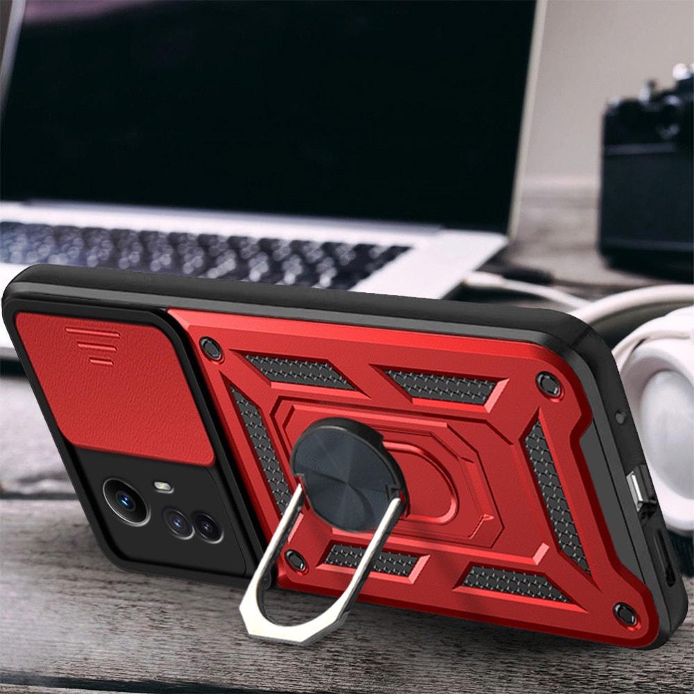 Чехол с защитой камеры 3DGuard Xiaomi Redmi Note 12S Red (33876-2D) - фото 2