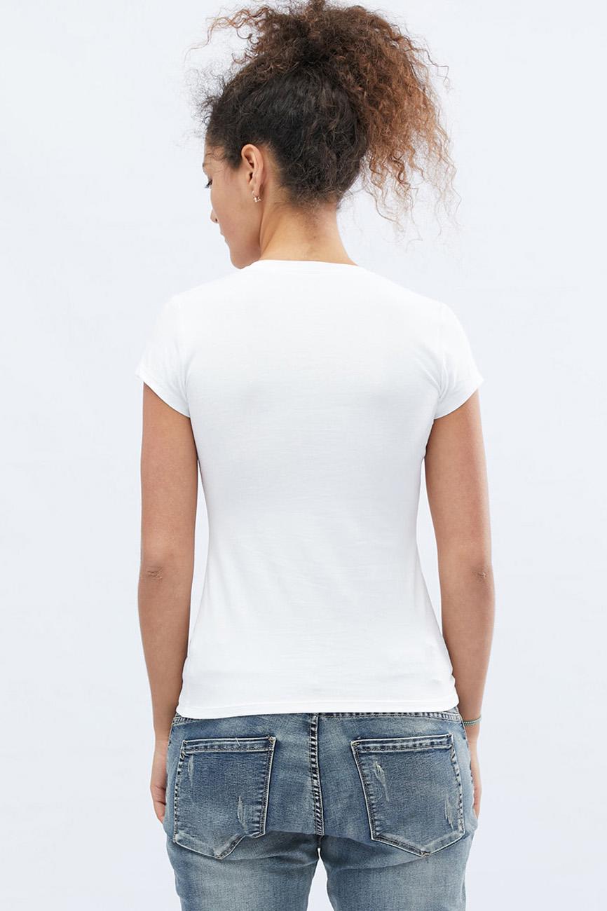 Футболка CRC-214-3 S Белый (2000002157083) - фото 3 Футболка CRC-214-3 S Белый (2000002157083) - фото 3