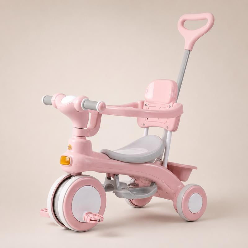Детский велосипед трехколесный Baby Carriage 588 Розовый (35817047)