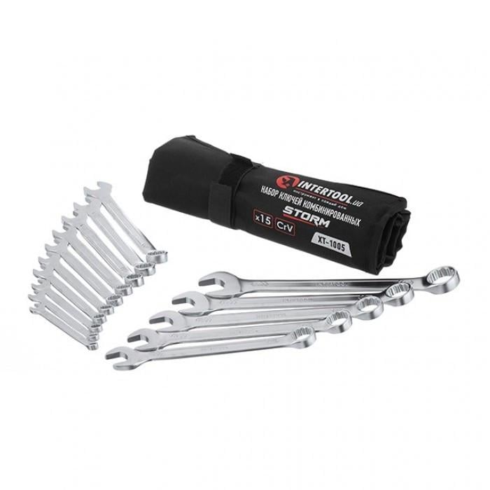 Набір ключів комбінованих INTERTOOL XT-1005 15 шт. (1395001907)