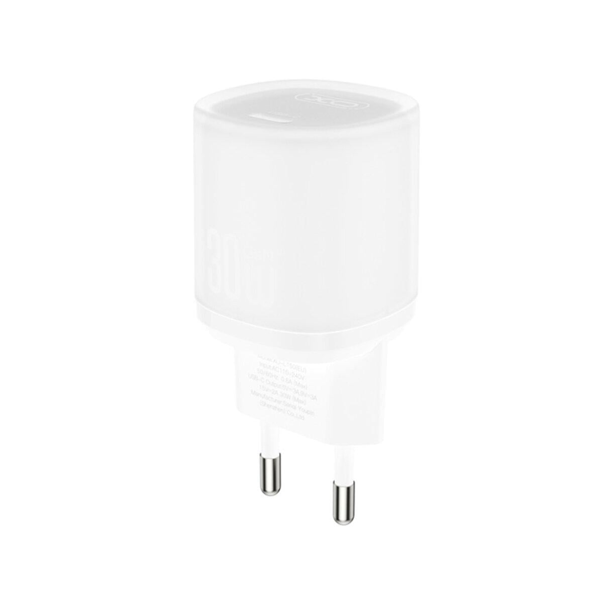 Зарядное устройство Xo L150 30 W Single USB-C/Type-C кабель Белый Зарядное устройство Xo L150 30 W Single USB-C/Type-C кабель Белый