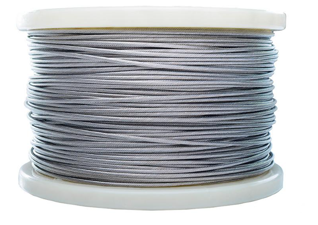 Трос из нержавеющей стали 7х7 3 мм 50 м (TRNAP3)