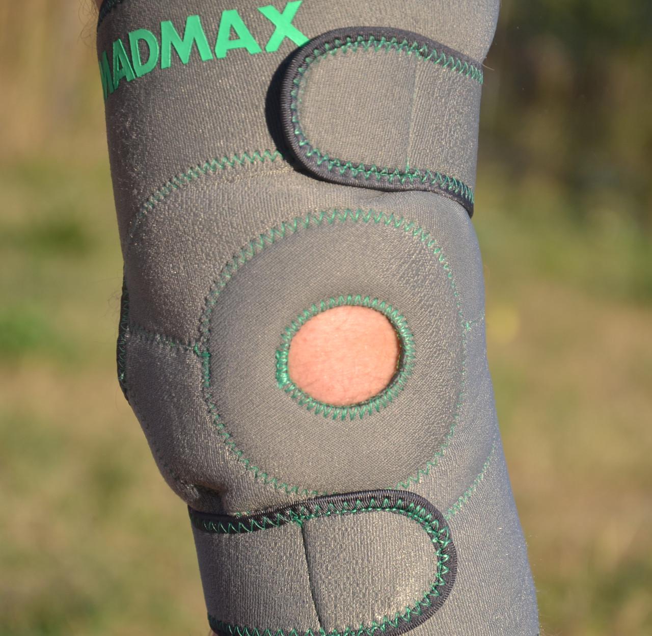 Наколенник MadMax MFA-295 Zahoprene Universal Knee Support 1 шт. Dark Grey/Green (27343088) - фото 10 Наколенник MadMax MFA-295 Zahoprene Universal Knee Support 1 шт. Dark Grey/Green (27343088) - фото 10