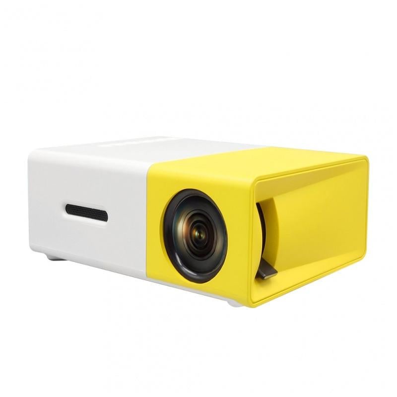 Проектор портативный мультимедийный Rias YG300 Yellow (4_746563180) - фото 1