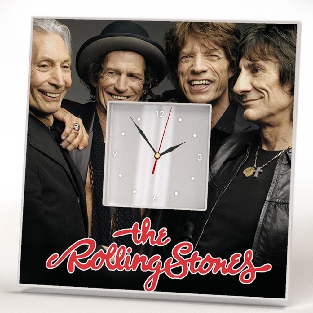 Годинник настінний Гурт "The Rolling Stones" 260x260 мм (C00876)