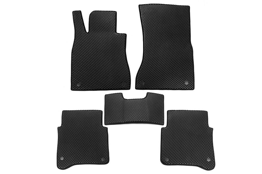 Коврики EVA Digital Designs для Mercedes S-сlass W223 этилвинилацетат Черный