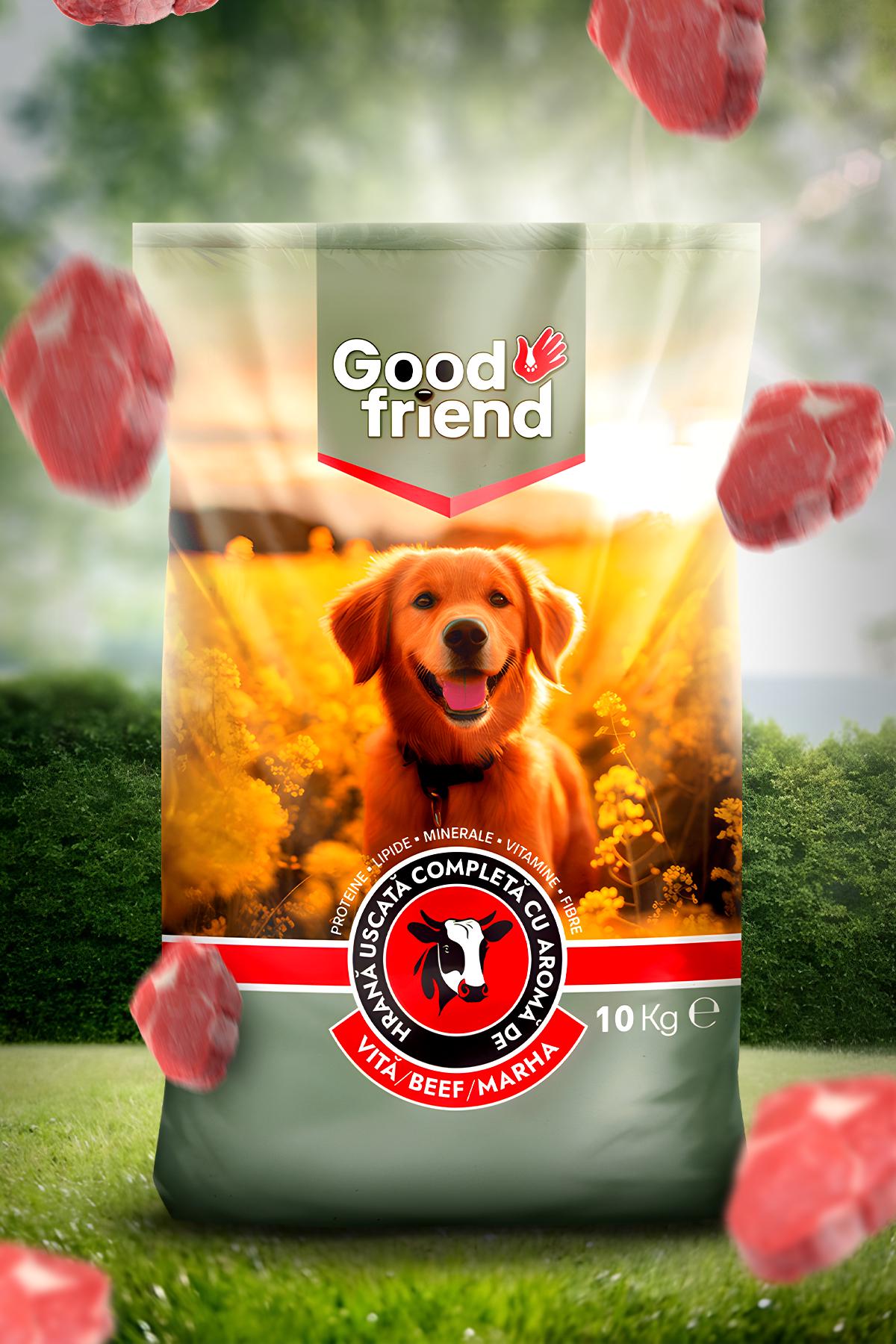 Корм для собак сухий Good Friend Mix зі смаком яловичини для всіх порід 10 кг (376737210) - фото 2