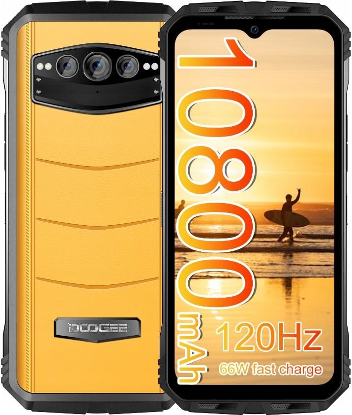 Смартфон Doogee Global S100 12/256 Gb Night Vision Yellow (1807391467) - фото 1