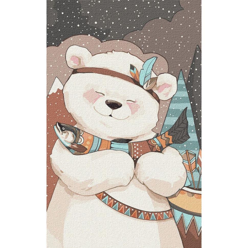 Картина по номерам Идейка Подводная рыбалка 25x40 см (KHO2368)