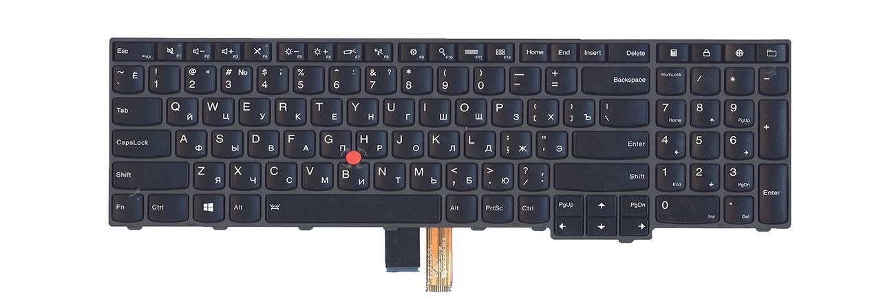 Клавиатура для ноутбука Lenovo ThinkPad L540 04Y2371 с подсветкой клавиш матовая (20905)