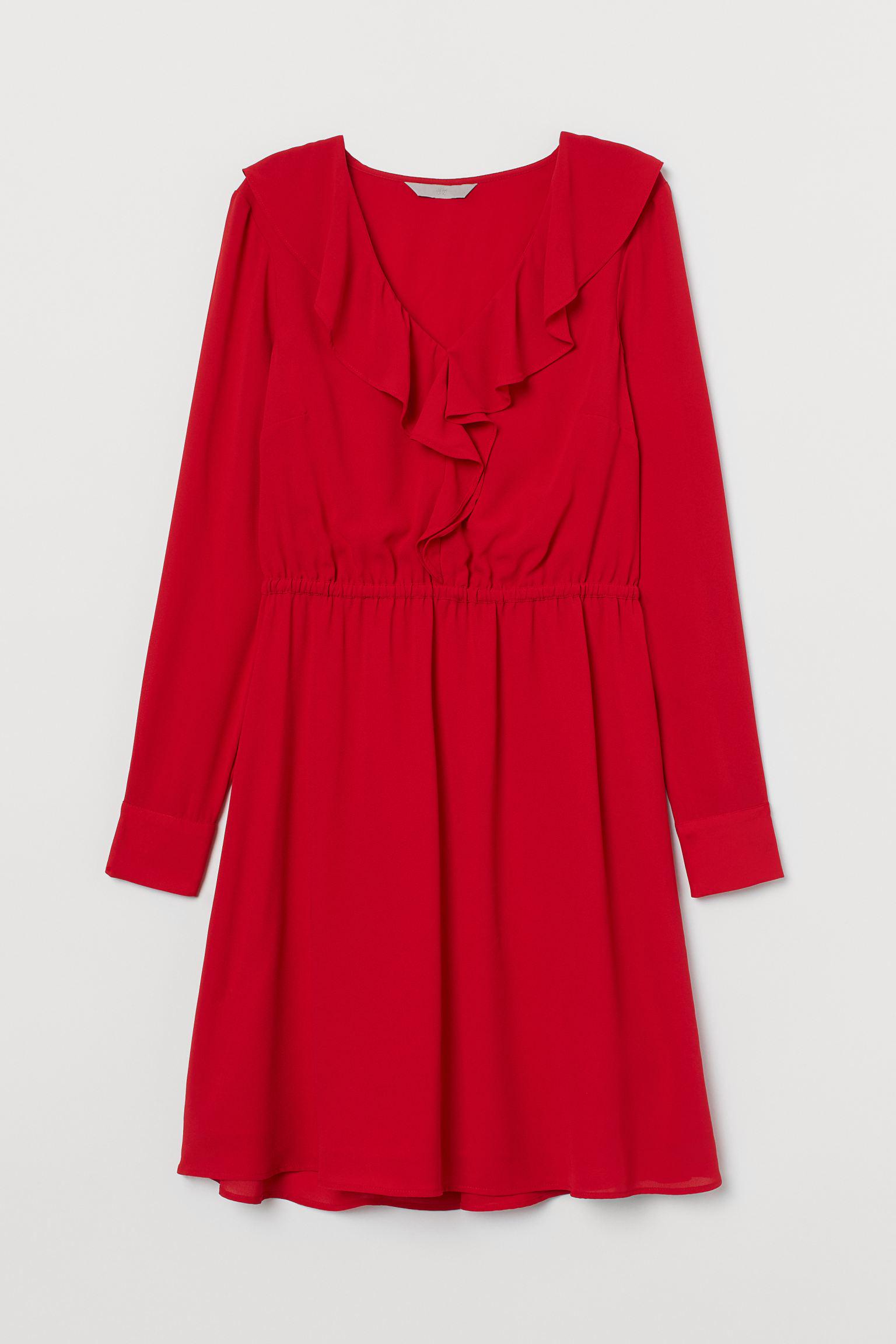 Платье H&M р. 38 Красный (3128079220) Платье H&M р. 38 Красный (3128079220)