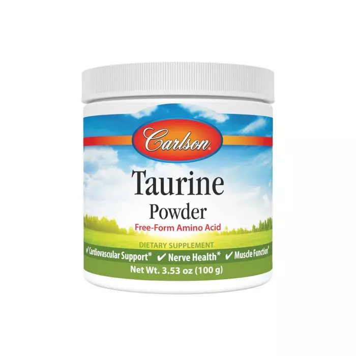 Таурін у порошку Carlson Labs Amino Acid Powder 100 г (CL06945)