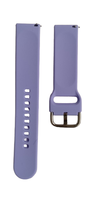 Ремешок для часов силиконовый 180х20 мм Elegant purple (3790) - фото 2 Ремешок для часов силиконовый 180х20 мм Elegant purple (3790) - фото 2