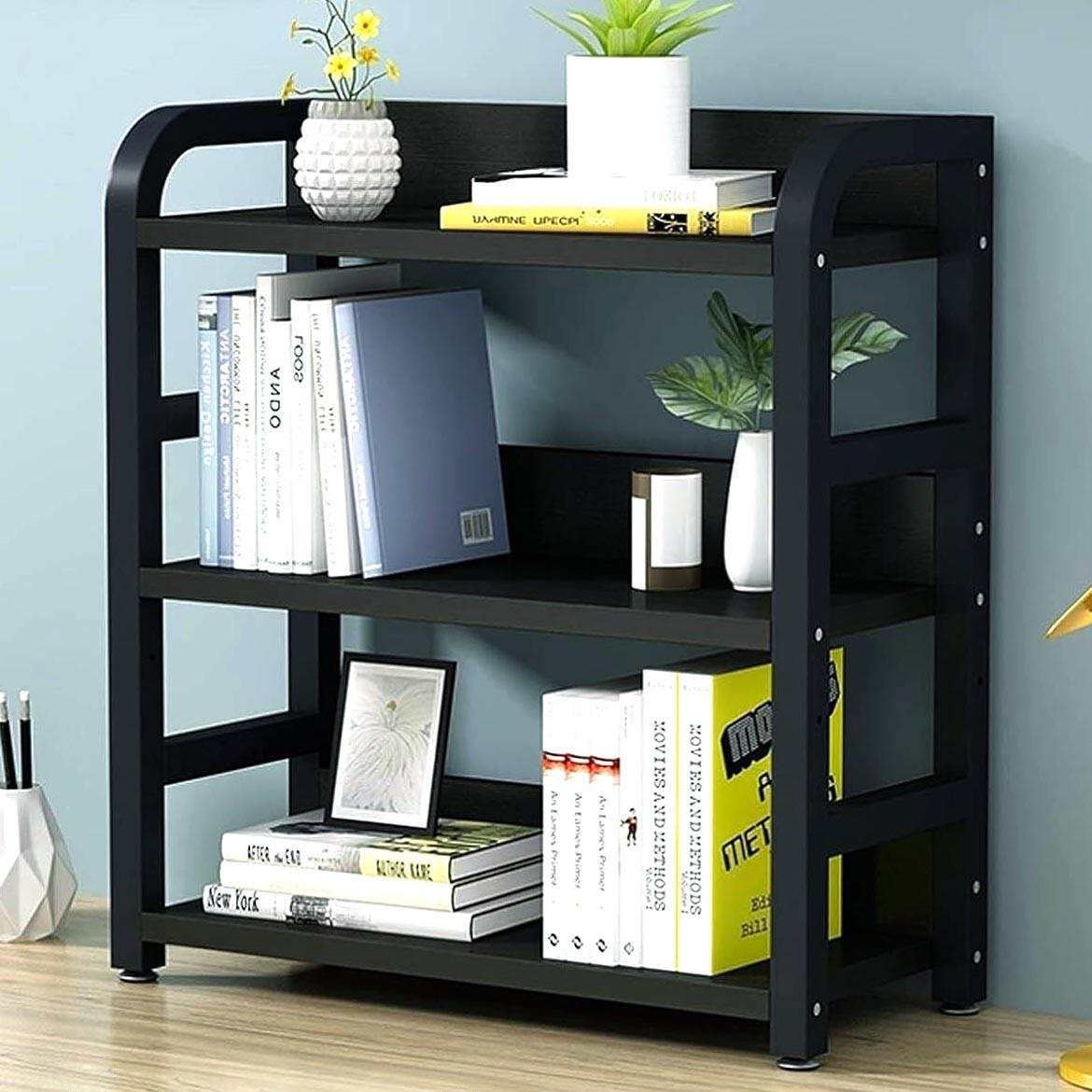 Полка книжная настольная из дерева Вининген Венге (КПА-029212)