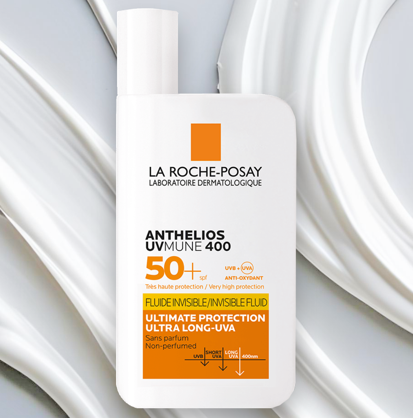Флюид против гиперпигментации-La Roche Posay Anthelios UVMune 400 Invisible Fluid SPF 50⁺ защитный 50 мл - фото 5