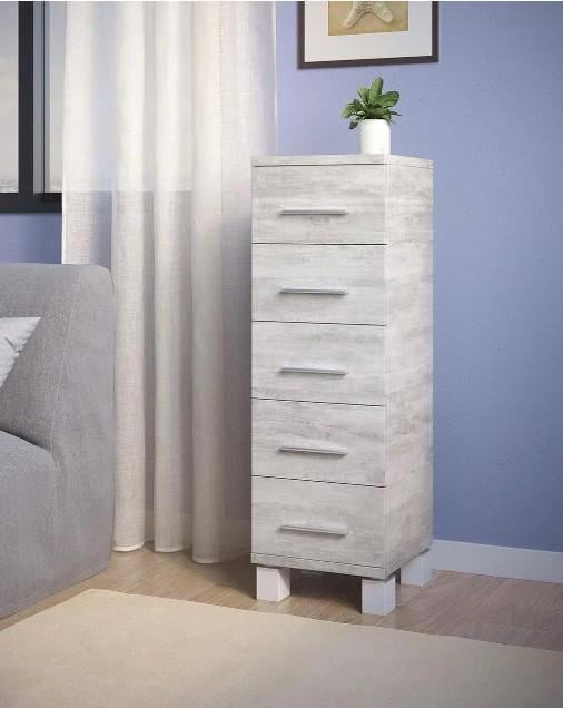 Комод на 5 шухляд Бетон (P53а) - фото 1