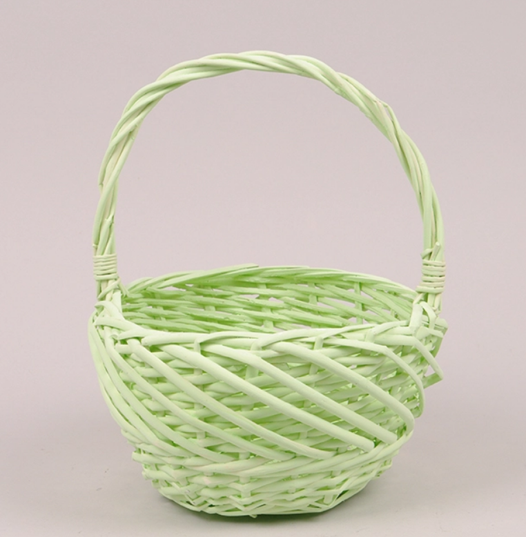 Корзина из лозы круглая (46164)