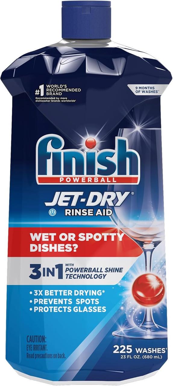 Ополіскувач рідкий для посудомийної машини Finish Jet-Dry 680 мл