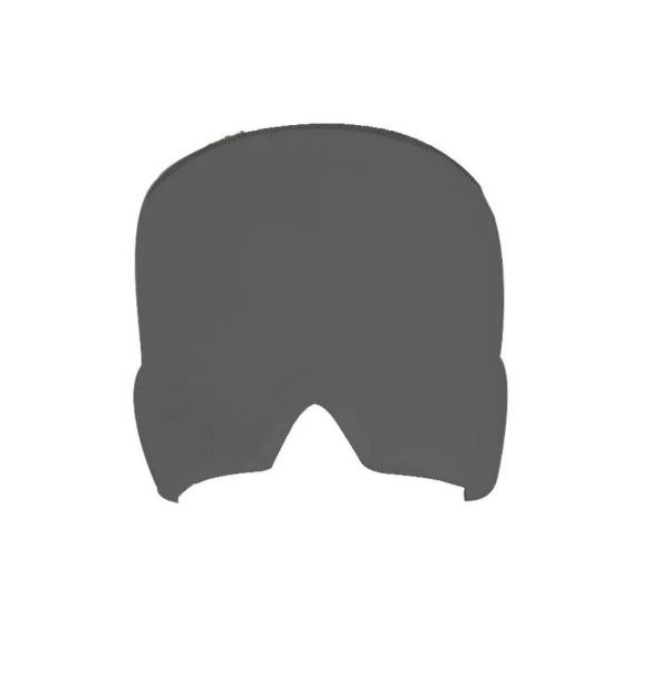 Маска гелевая охлаждающая для облегчения головной боли мигрени/стресса и уменьшения отечности Серый (wh040)