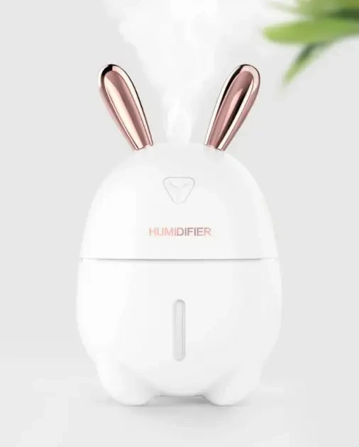 Увлажнитель для воздуха и ночник паровой Humidifiers Rabbit USB (11070694) - фото 6