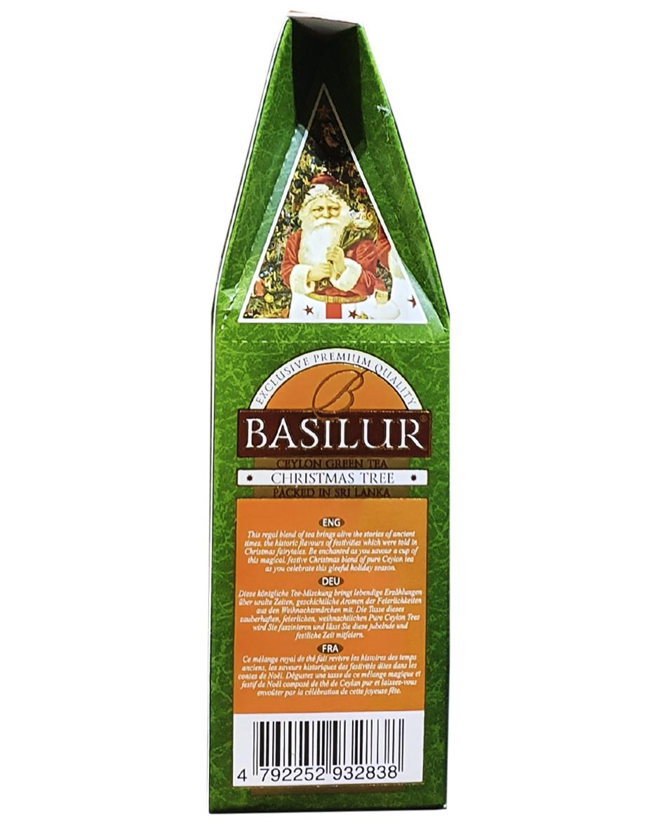 Чай зеленый цейлонский Basilur Рождественская елка 85 г (56406) - фото 4