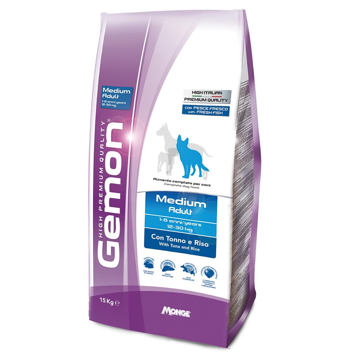 Корм сухий для собак GEMON Dog Medium Tuna&Rice 15 кг (24390002) Корм сухий для собак GEMON Dog Medium Tuna&Rice 15 кг (24390002)