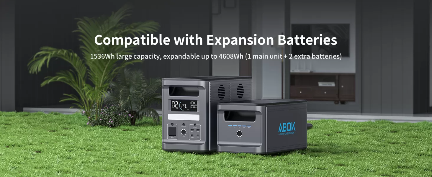 Зарядна станція ABOK Power Station 3072 Вт·год з додатковим акумулятором до зарядної станції (30631190) - фото 5
