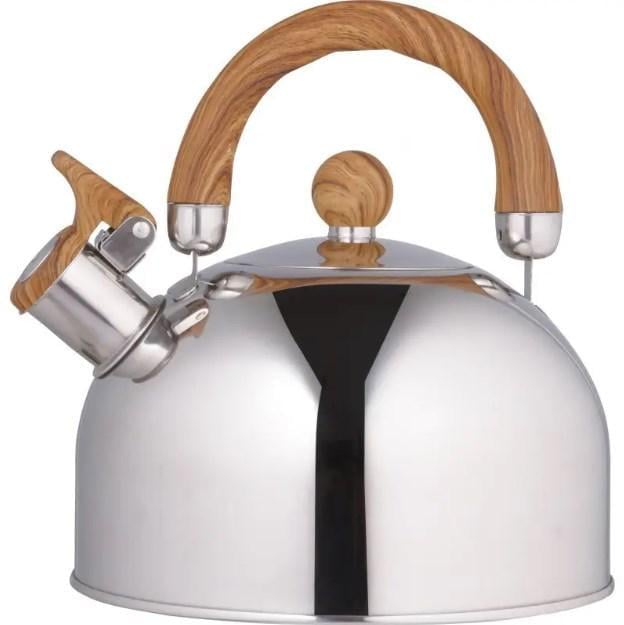 Чайник со свистком Unique UN-5302 нержавеющая сталь 2,5 л Коричневый (12159995) Чайник со свистком Unique UN-5302 нержавеющая сталь 2,5 л Коричневый (12159995)