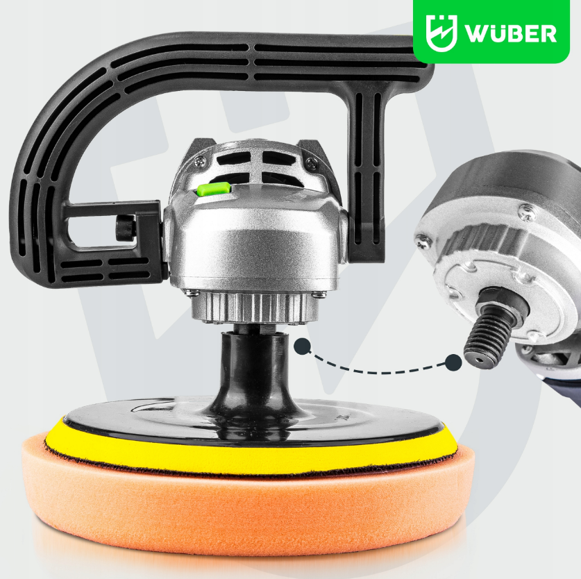 Полірувальна машинка Wuber 2400 Вт (W2100312) - фото 2 Полірувальна машинка Wuber 2400 Вт (W2100312) - фото 2