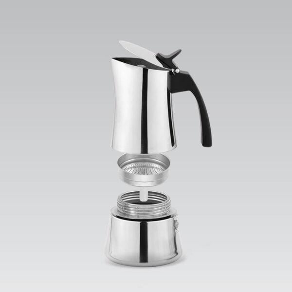 Кофеварка гейзерная Maestro MR-1668-6 Espresso Moka 300 мл (226867) - фото 2 Кофеварка гейзерная Maestro MR-1668-6 Espresso Moka 300 мл (226867) - фото 2