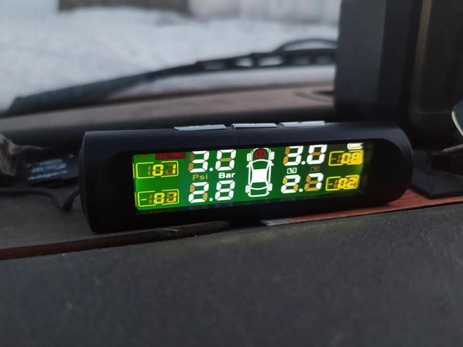 Система контролю тиску в шинах TPMS внутрішній датчик із голосовим помічником (TPMS-6) - фото 2