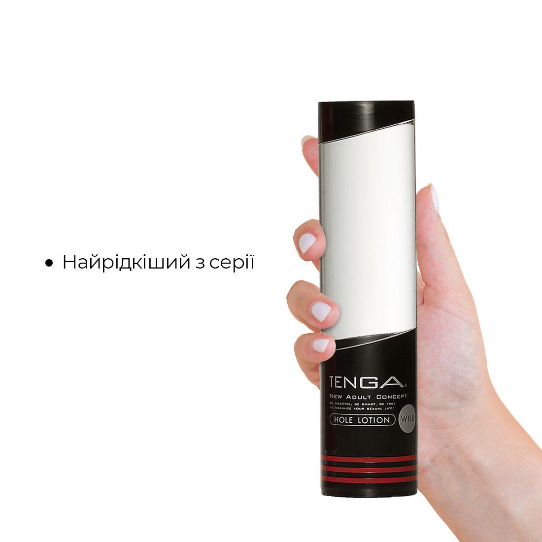 Лубрикант на водной основе Tenga Hole Lotion WILD с ментолом 170 мл (TLH-003) - фото 2