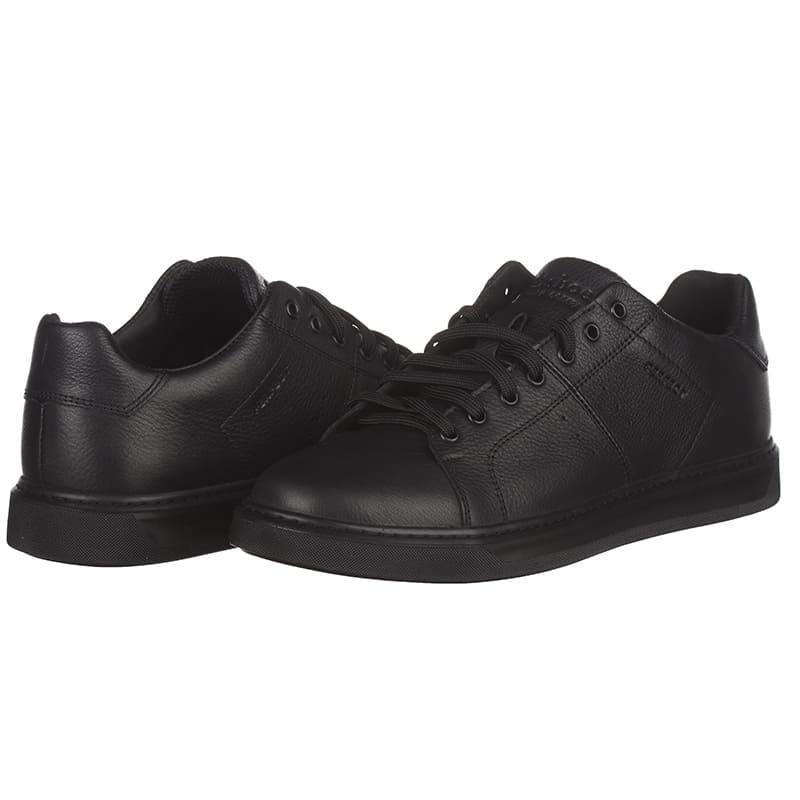 Кроссовки мужские ClubShoes 203H кожаные р. 45 Черный (20103)