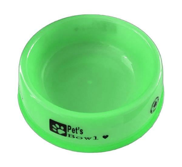 Миска для тварин пластикова з написом Зелений (2451899573) - фото 1