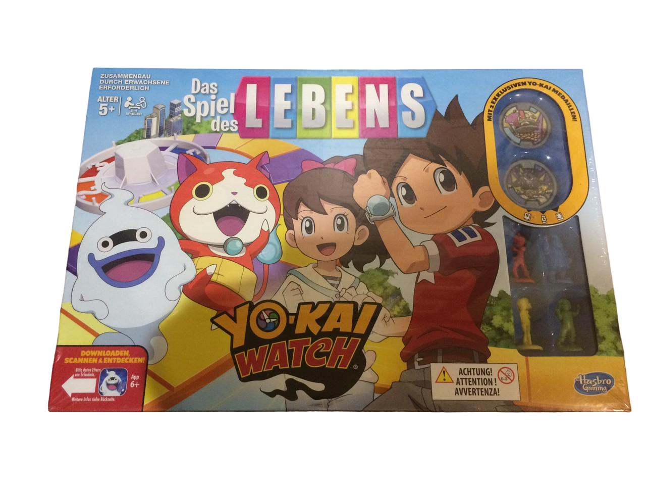 Гра настільна для дітей Hasbro Spiel des Lebens Yo Kai Watch (00083)