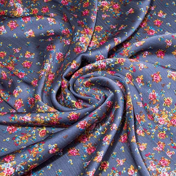 Ткань атлас-креш IDEIA Розита 1,5 м Темно-серый (2200004221502)