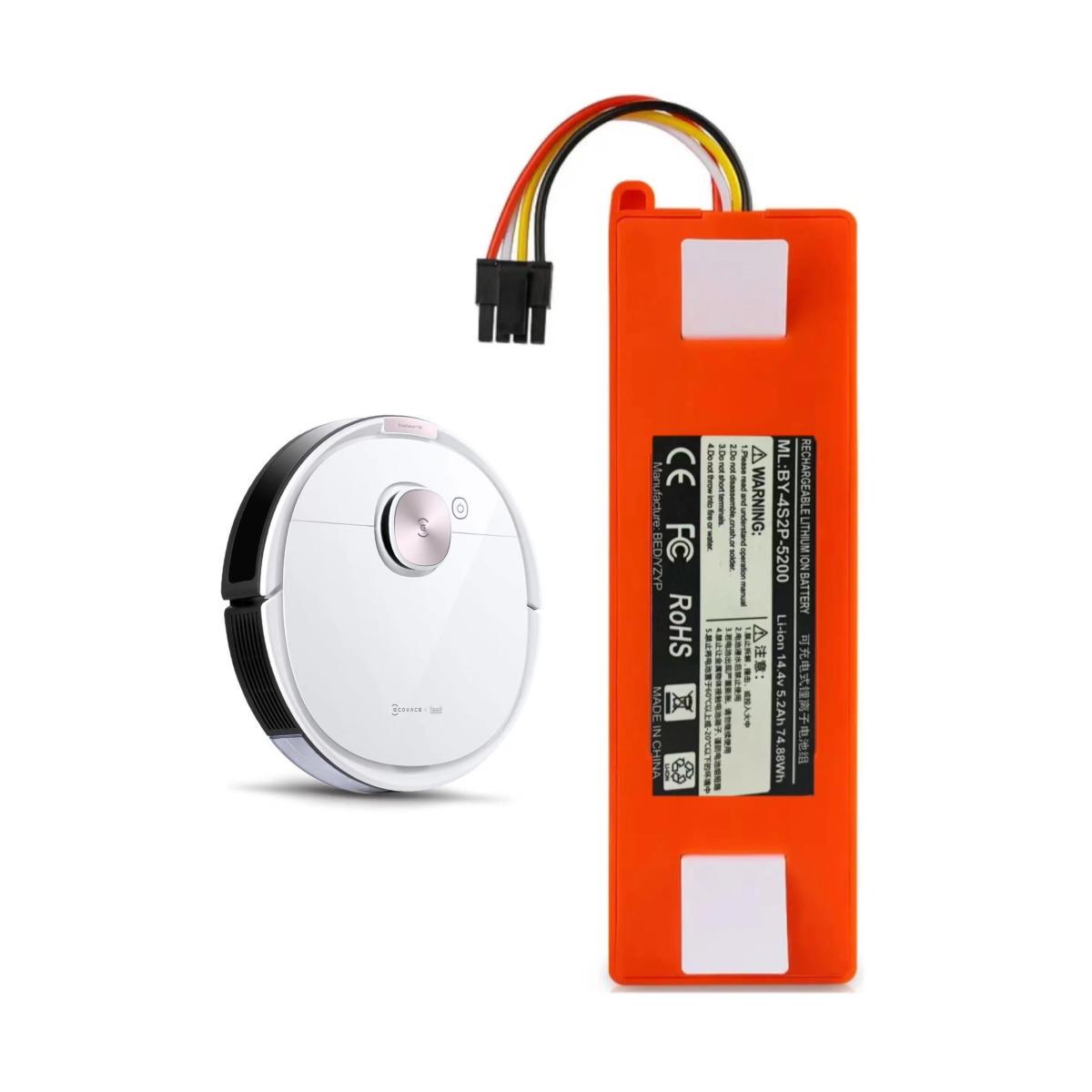 Акумулятор для роботів-пилососів для Xiaomi Roborock S50/S51/S52/S55/S6/T60/T61/T65/Xiaowa C10/E20/E35/Mi/1S (12437536) - фото 4 Акумулятор для роботів-пилососів для Xiaomi Roborock S50/S51/S52/S55/S6/T60/T61/T65/Xiaowa C10/E20/E35/Mi/1S (12437536) - фото 4