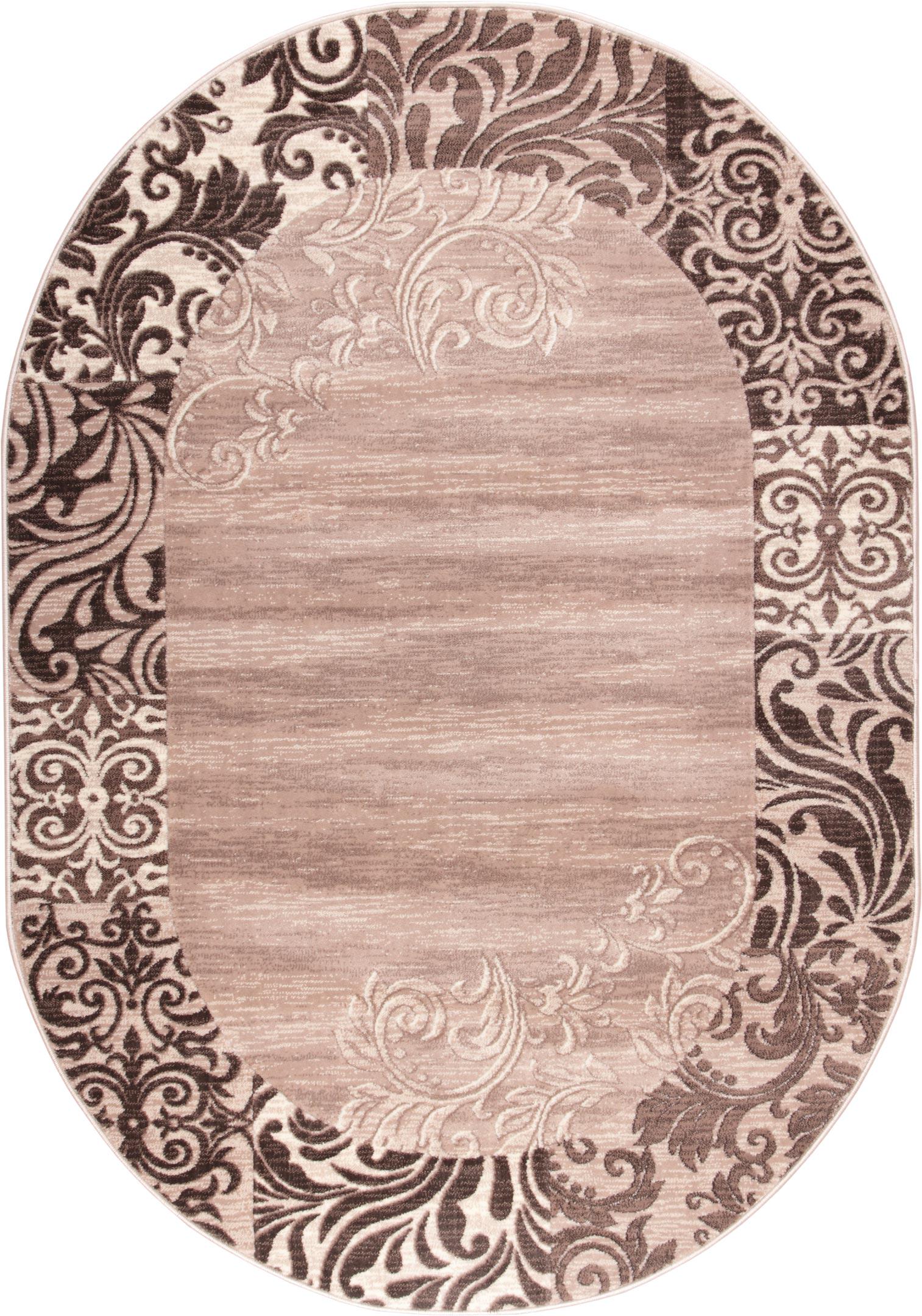 Ковер Karat Sonata 22014/110 2x3 м овальный Бежево-коричневый (00-00007627) Ковер Karat Sonata 22014/110 2x3 м овальный Бежево-коричневый (00-00007627)