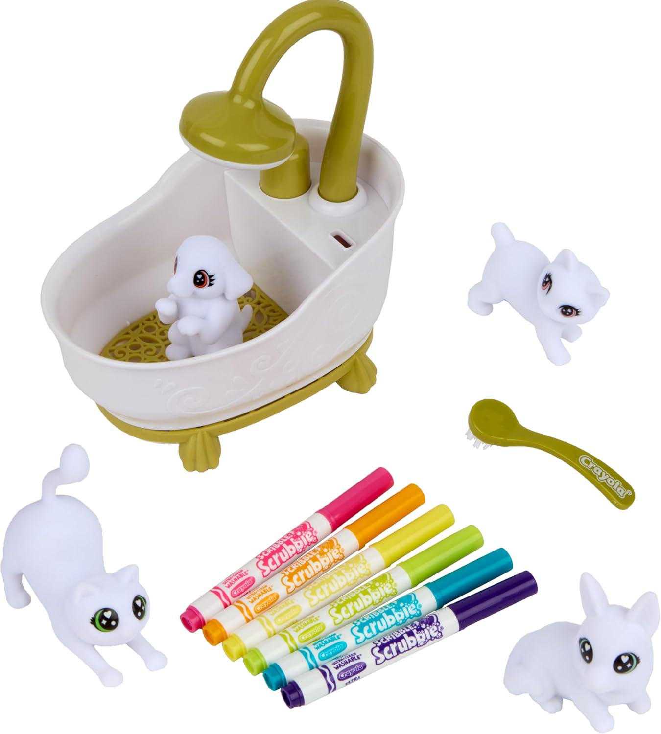 Набір для творчості Crayola Scribble Scrubbies Glam Pack 4 Pets! (74-7442) - фото 2 Набір для творчості Crayola Scribble Scrubbies Glam Pack 4 Pets! (74-7442) - фото 2