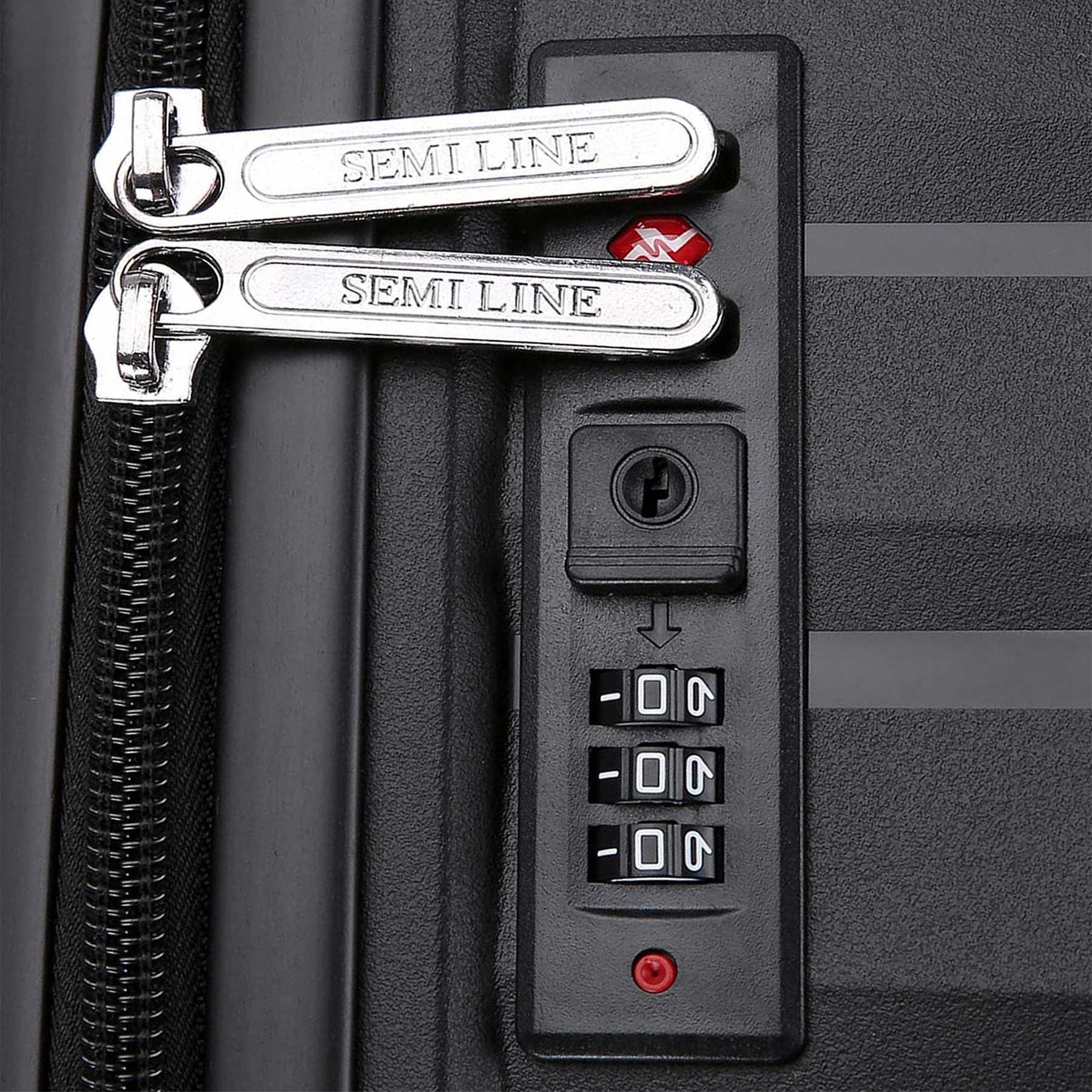Валіза SEMI LINE 28" L Black (T5794-3) - фото 7