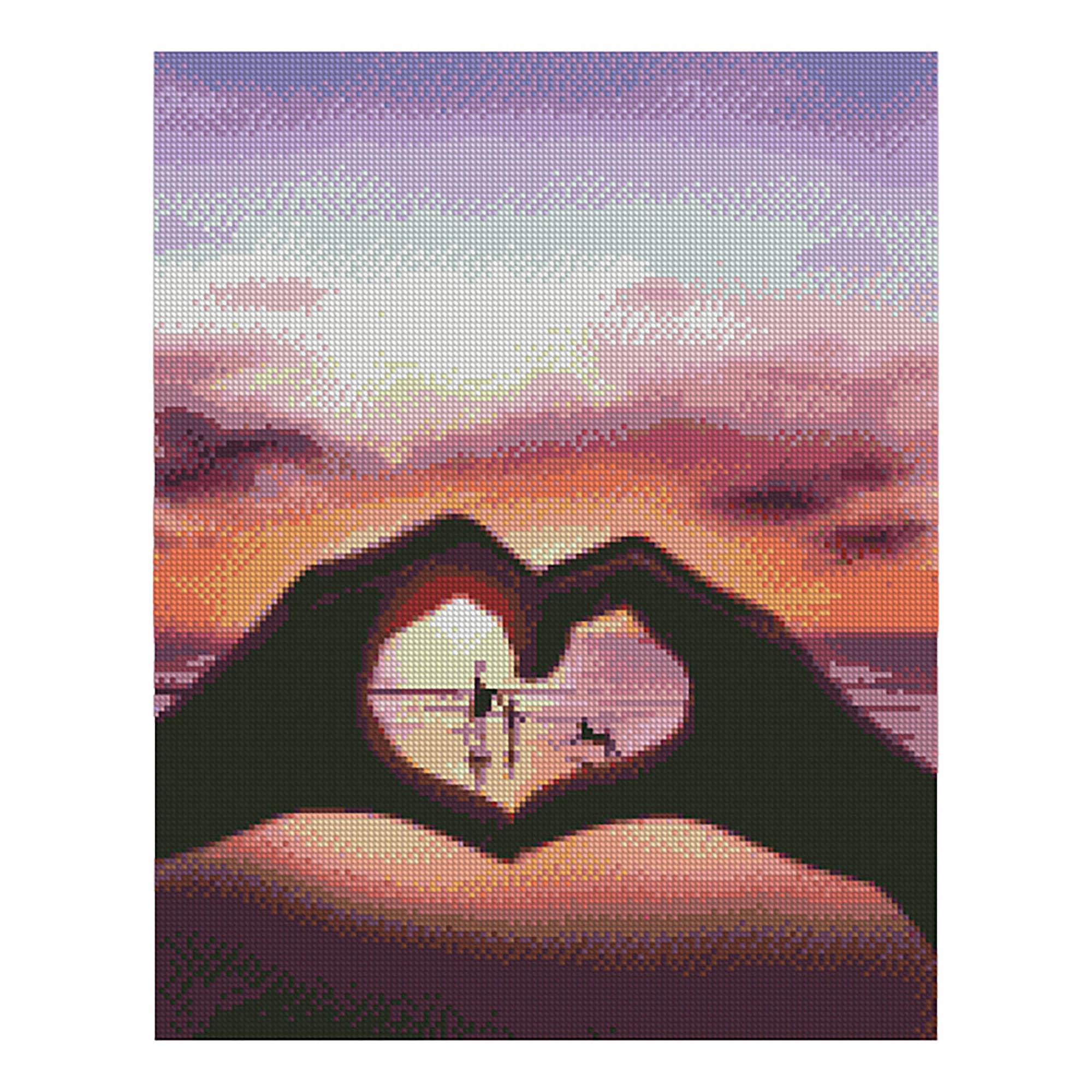 Алмазная мозаика Strateg Семейная мечта 40х50 см (Str-FA40711)