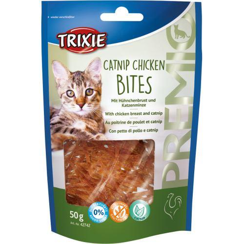 Ласощі для котів Trixie Premio Catnip Chicken Bites 50 г курка