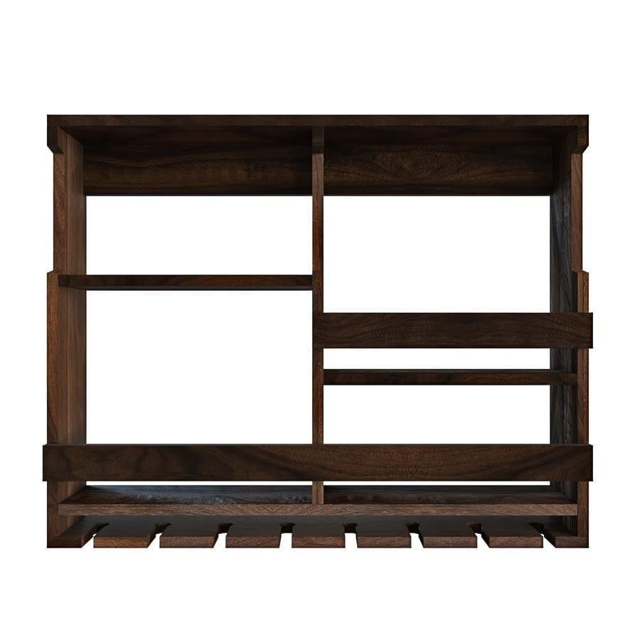 Полка для вина настенная из дерева Наншен Робуста (ПНК-019036)