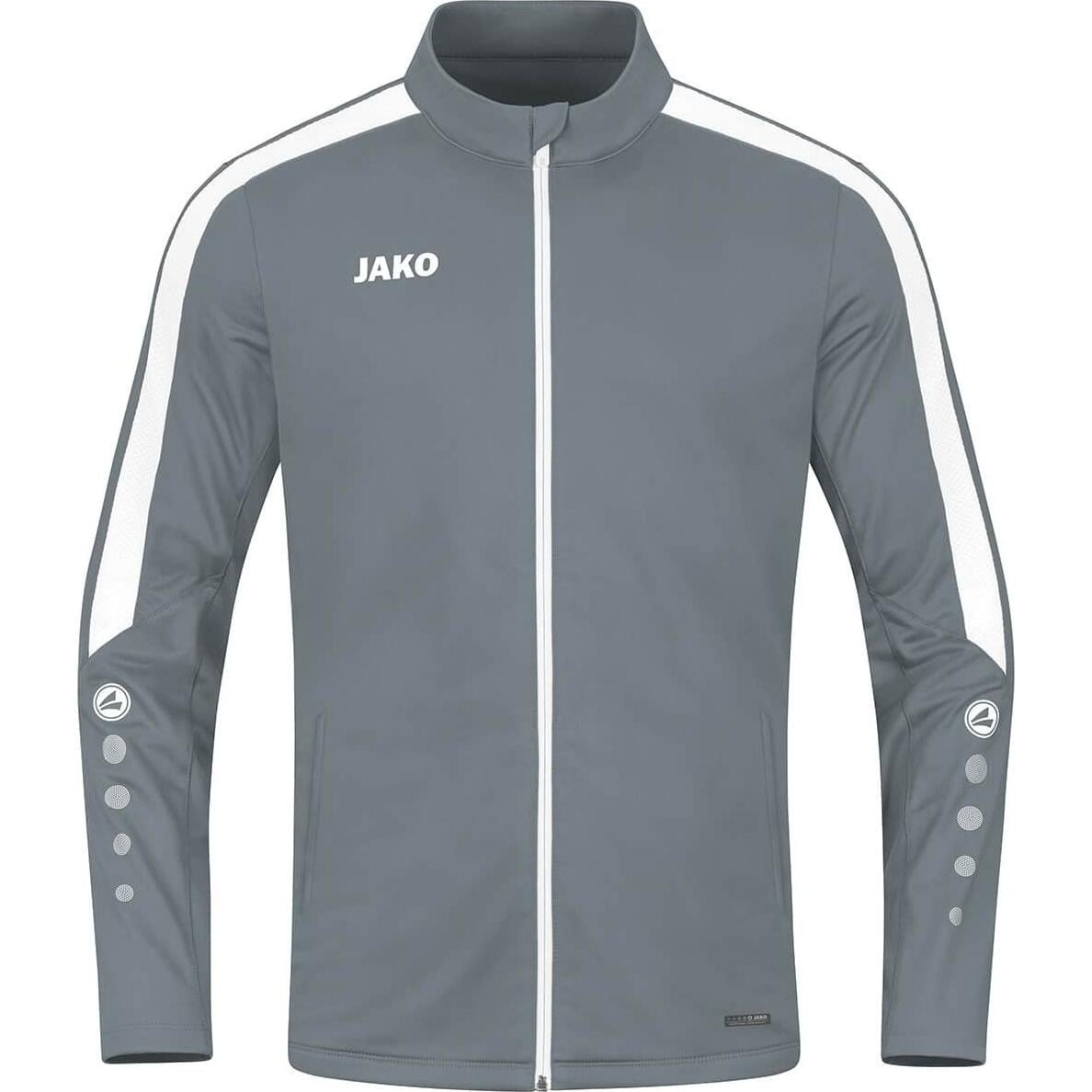 Олімпійка дитяча Jako POWER 140 см Сіро-білий (9323-840)