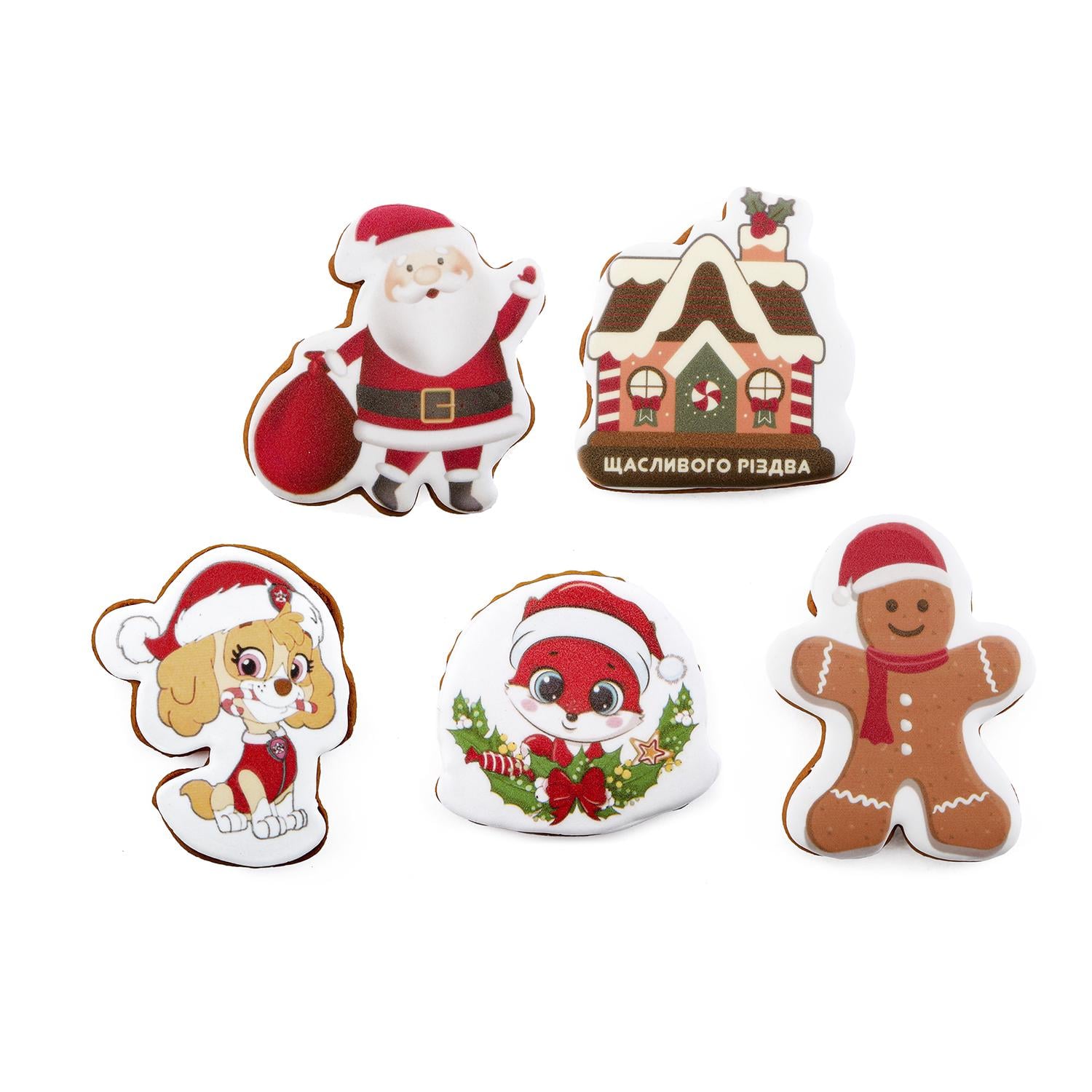 Набор подарочныйдетский Крафт Печиво С новым годом 210 г