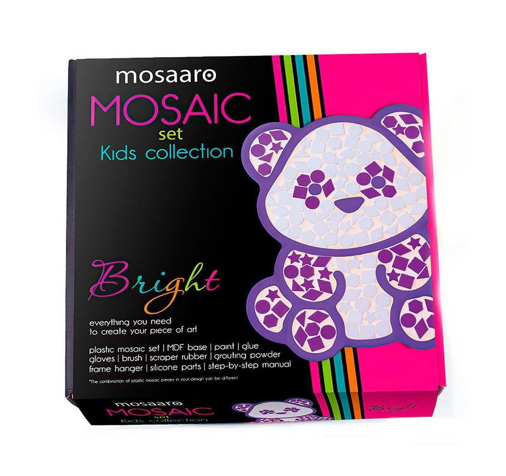 Набір для творчості Mosaaro Панда з пластиковою мозаїкою (37769462)