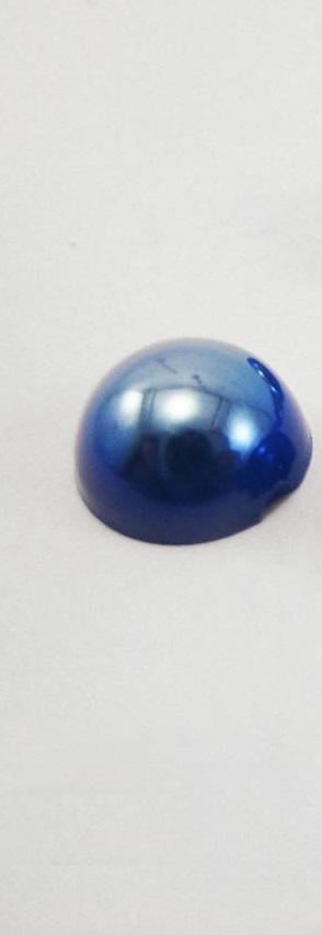 Бусины полукруглые без отверстия 8 мм 1 шт. Синий (1148192431)
